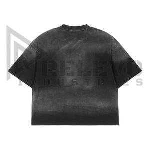 Camisetas Personalizadas para Hombre, 100% Algodón, Estilo Urbano, Cuello Redondo Acordonado, Hombros Caídos, Peso Pesado 220g, Secado Rápido, Transpirables - Product Image 2