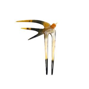 Bâton de cheveux en corne de boeuf naturelle Léger et durable en corne de boeuf Bâtons épingles Accessoires pour cheveux - Product Image 6