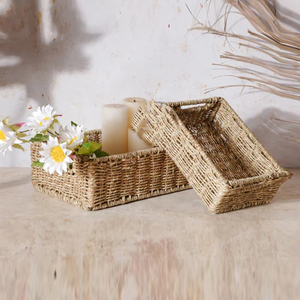 Cesta de Servir de Ratán Natural Sostenible para Café, Postres o Comida, Equipo de Cocina y Catering - Product Image 6