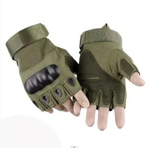 Gants de chasse pour hommes de haute qualité en gros, type demi-doigts, gants tactiques sans doigts pour la remise en forme en plein air, Pakistan - Product Image 5