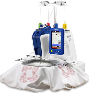 NUEVA Máquina de Bordar Industrial de Una Sola Aguja Persona PRS100 con Soporte para 4 Bobinas de Hilo y Brazo Libre para Bordado - Product Image 1