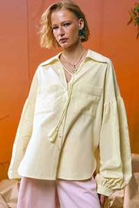 Broderie Chemises Fleur Blouse Femmes Causal Paillettes Blouses avec Bouton Femmes Chemise - Product Image 3