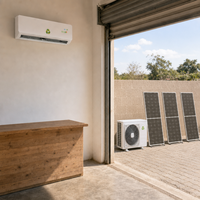 T3 9000BTU 12000BTU 18000BTU 24000BTU Solar ACD Hibrit Solar Klima Sistemleri Wifi R32 Ünitesi