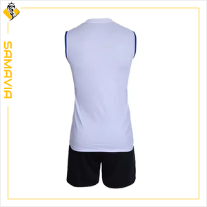 SAMAVIA Conjunto de uniforme de voleibol personalizado Camisetas y pantalones cortos de voleibol transpirables Ropa deportiva de alto rendimiento para equipos y clubes - Product Image 2