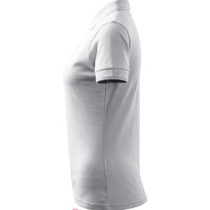 Polo de golf para mujer de último diseño, sublimación personalizada, manga corta, estampado de patrón de punto transpirable - Product Image 5