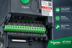 Variateur de fréquence Schneider Electric Altivar ATV310 380V-460V triphasé 0,37kW-30kW, entraînement AC 100% original, neuf - Product Image 4
