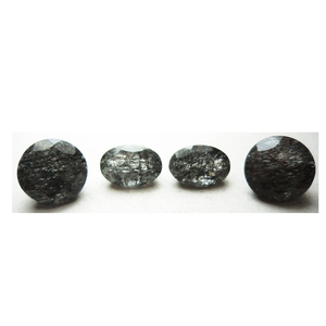 Coupe à facettes de qualité supérieure 100% Quartz rutile noir naturel pierres précieuses de guérison en vrac aux tarifs de gros les plus bas OEM - Product Image 1