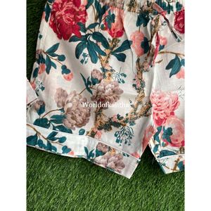 Conjuntos de pijama con estampado de bloque de pantalla de mano de algodón indio para mujer conjuntos de pantalón de manga corta de verano hechos a mano suministro al por mayor - Product Image 4