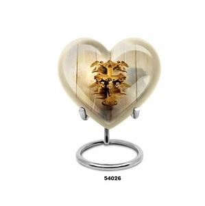 Vente flash : Urnes funéraires en aluminium pour cendres humaines, avec support, pour les personnes respectées - Product Image 1