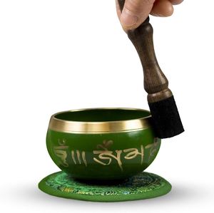 Cuenco tibetano personalizado de calidad superior, instrumento curativo, terapia de sonido de oración budista para cuenco de meditación. - Product Image 5