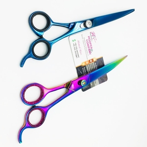 Venta superior Tijera de peluquero Adelgazamiento Tijeras de corte de cabello sostenibles Soporte de tijera afilada Acero con logotipo EMS - Product Image 6