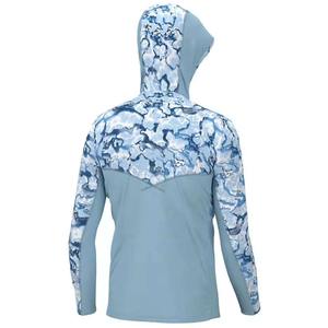 Camisetas de Pesca Transpirables de Secado Rápido con Protección Solar UPF50 para Hombre y Mujer, Diseño con Logotipo, Sudadera con Capucha para Pesca, Jersey de Pesca de Manga Larga, Máscara Personalizada - Product Image 6