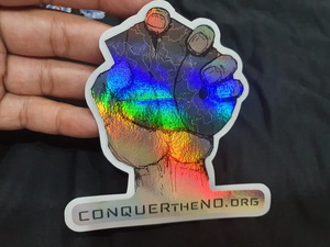 Customizable Logo Decorative Car <b>Window</b> <b>Sticker</b> Branded Reflective Holographic Shape Waterproof <b>Sticker</b> Promotional <b>Stickers</b> - Product Image 5