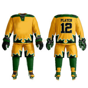 Uniforme de Hockey sobre Hielo Hecho en Pakistán al por Mayor, Nuevo Diseño, Jersey Deportivo Sublimado, Ropa de Entrenamiento de Equipo, Uniforme Totalmente Personalizado - Product Image 3
