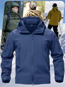 Veste softshell spéciale pour hommes manteau coupe-vent veste Offre Spéciale personnaliser veste softshell résistante à l'eau de haute qualité - Product Image 6