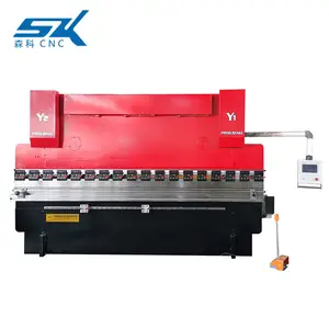 200 tấn/3200mm 125T Nhôm thủy lực Báo Chí phanh tấm kim loại máy uốn với da69t