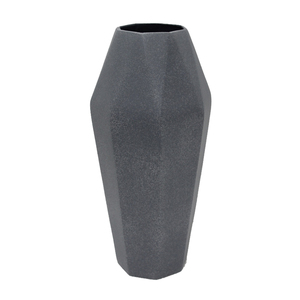 Modern Designer Tableware Decorative <b>Iron</b> Metal Flower Vase Grey Finishing for Home and Wedding Decoration Metal Vase - Product Image 1