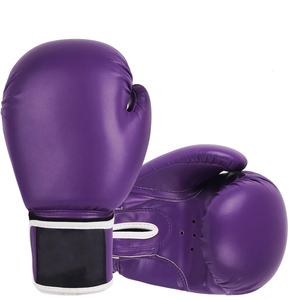 Guantes de boxeo MMA profesionales Logotipo personalizado Top Trendy Best-Quty Equipo de entrenamiento Adultos Nuevo Cuero Punzonado Ropa deportiva Gimnasios - Product Image 1