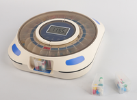 Distributeur de pilules intelligent avec application WiFi, matériau ABS, modèle P96, 21 compartiments, 9 anneaux de dosage, alarme, écran LCD, alertes sonores et lumineuses