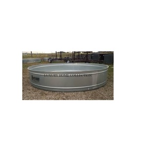 Heavy-gauge Steel Metal Garden Water Tub with Reinforced Bottom for extra Strength and Durability in All Weather Conditions - Product Image 1