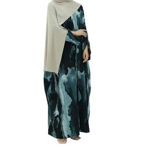 Abaya Musulmana para Mujer de Primera Calidad a Precios de Mayoreo, Hecha a Medida, Color Sólido Más Vendida, Nueva Llegada, Manga Larga - Product Image 2