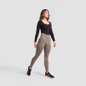 Leggings Dexter de Cintura Alta y Corte Ajustado Sin Costuras (Matcha) - Transpirables de Nylon y Spandex, Diseño Personalizado ODM hasta el Tobillo para Uso Activo, Talla XS Pequeña - Product Image 4
