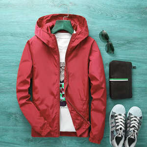 Chaqueta de Safari de poliéster duradero transpirable ecológica con capucha impermeable de invierno para hombre de talla grande informal elegante personalizada para exteriores - Product Image 6