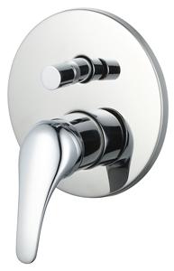 Serie Luna Monocomando Incasso Doccia Con Deviatore - Product Image 1