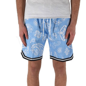 <b>Men's</b> High Street Style Casual Wear Solid Pattern Mesh <b>Shorts</b> New Design <b>Elastic</b> Mid <b>Waist</b> Closure Digital Printing High Quality - Product Image 3
