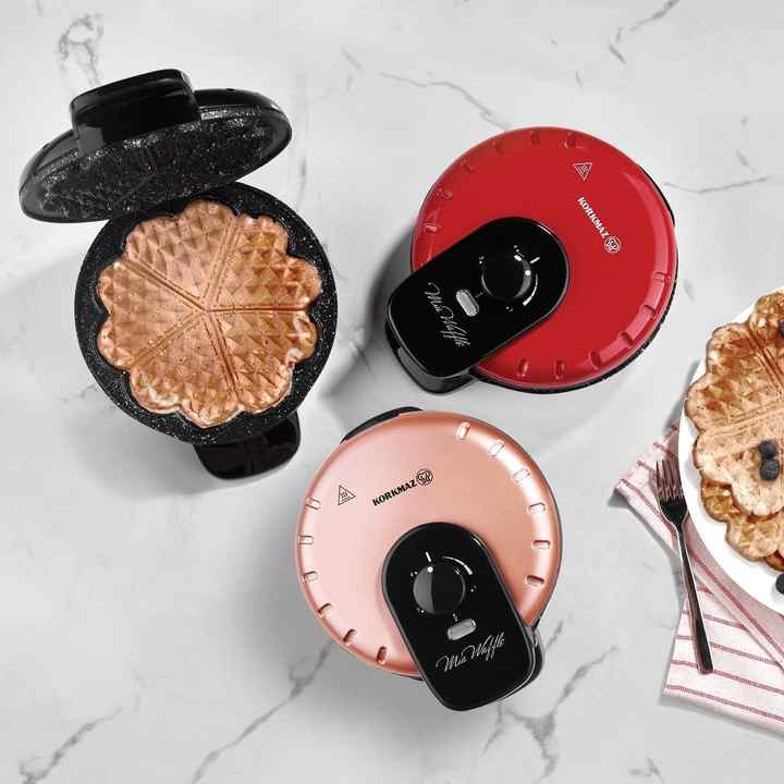 Korkmaz A319-03 Mia Rosagold Waffle Maker