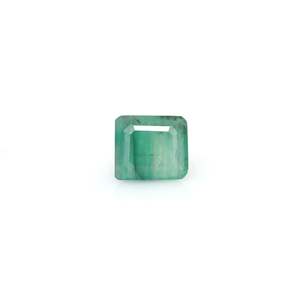 เพชรทรงเหลี่ยมมรกตสีเขียวธรรมชาติ 3.5 กะรัต สำหรับทำเครื่องประดับ ได้รับการรับรองจาก IGI ผ่านการอบความร้อนและขัดเงาแล้ว - Product Image 1
