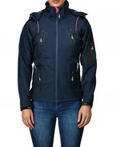 Estilo urbano con cremallera para mujer, ropa de exterior, chaqueta Softshell especial de invierno, ropa de invierno, chaqueta transpirable a prueba de viento para mujer - Product Image 1