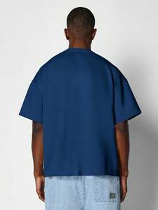 2025 camisetas personalizadas de alta calidad en blanco para hombre, ropa de calle, camisetas de gran tamaño Boxy, camisetas impresas transpirables hechas en Pakistán - Product Image 2