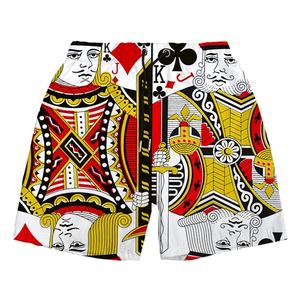 Pantalones largos de hombre a rayas estampados plátanos transpirables moda verano personalizados ropa de dormir corta color azul con bolsillos - Product Image 2