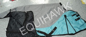 Tapis d'hiver pour chevaux 600DNR Ribstop imperméable et respirant Tissu polaire Tafta Doublure d'épaule Gousset de coton Remplissage Ripstop Shell' - Product Image 5