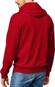 Sweat à capuche polaire décontracté pour homme, coupe régulière, respirant, séchage rapide, avec logo – Collection Hiver Premium - Product Image 5