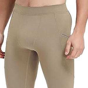 Material suave uso acogedor hombres Yoga Leggings alto rendimiento Fitness llegada cintura elástica Casual/ropa deportiva mallas duraderas - Product Image 6