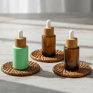 Botellas de Vidrio con Gotero de Colores Macaron y Tapas Doradas, Envases 100% Herméticos para <span class=keywords><strong>Aceites</strong></span> Esenciales y Sueros, Venta al Por Mayor - Product Image 2