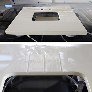 La machine de découpe de pierre CNC avec dispositif de changement d'outil automatique convient au traitement des comptoirs et des éviers de cuisine - Product Image 5