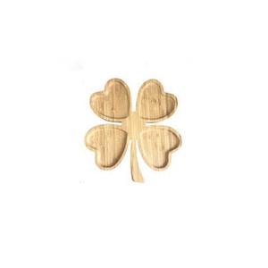 Plateau en bois de haute qualité et forme de feuille de taille personnalisée et dernier design poli brillant et décoration de table - Product Image 6