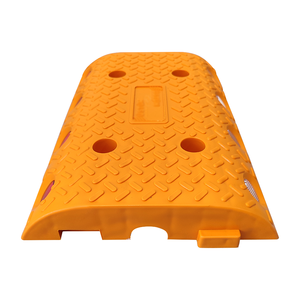 ยางชะลอความเร็วสีเหลืองรีไซเคิลเพื่อความปลอดภัยบนท้องถนน-25 x 35 x 5 ซม. - Product Image 3