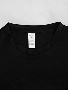 Camisetas de Hombre de Alta Calidad, 100% Algodón, Tejido de Punto, Cuello Redondo, Cómodas, Transpirables, Ecológicas, para Verano, Corte Regular, MOQ Personalizado - Product Image 3