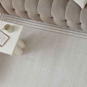 The Rugs Carmel Cream Bordered Area Rug 6060 Set 80X150 cm - Product Image 5