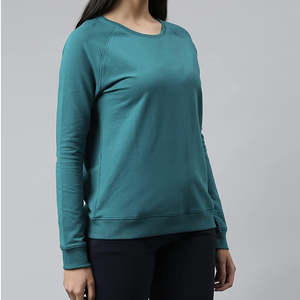 เสื้อสเวตเตอร์แนวสตรีทใส่กลางแจ้งของผู้หญิงเสื้อสเวตเตอร์ระบายอากาศได้ดีเป็นมิตรกับสิ่งแวดล้อมสำหรับฤดูหนาวพร้อมโลโก้ด้านหน้า - Product Image 3