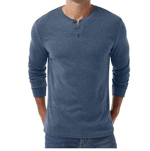 Chemises décontractées pour hommes, 100% coton, manches longues, à carreaux, écologiques, respirantes, séchage rapide, boutons, Henley, pour les sorties en plein air, les fêtes - Product Image 1