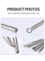 Barre magnétique NdFeB 8000-15000GS, diamètre 16-38mm, longueur 200-500mm, aimant permanent en terres rares pour filtre de déferrage de poudre de haute pureté