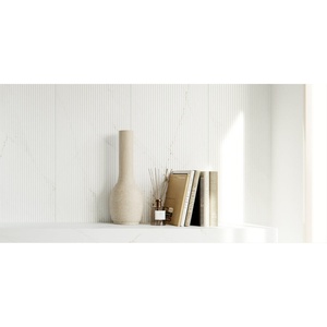 Ethereal Glow Gv2, Composición de Cristal de Cuarzo Premium, Diseño Moderno, Duradero, Resistente al Agua, Losa Grande para Paredes de Cocina - Product Image 2