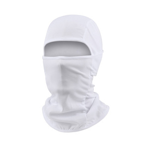 2025 personnalisé vente la plus chaude nouveau Design moto blanc Polyester masque cagoule pour les activités de plein air - Product Image 4