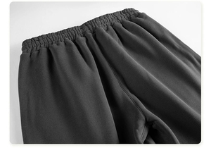 Custom <b>Sweatpants</b> Trousers Nylon <b>Oversized</b> <b>Sweatpants</b> Baggy Wide Leg Sweat Jogger Track pants Flared Pants for Men Women - Product Image 3