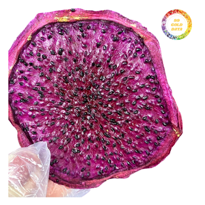 Tranches de fruit du dragon séchées naturelles et biologiques - Snack de fruits tropicaux sucré en vrac, transformé par procédé AD, pour les régimes végétaliens et à base de plantes - Product Image 1